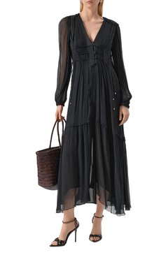 Платье из вискозы ISABEL MARANT ETOILE, арт. 25PR00668FA/C1J07E, фото 2
