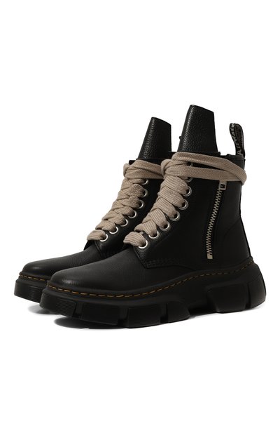 Кожаные ботинки rick owens x dr. martens 1460 dmxl jumbo RICK OWENS, арт. DM01D7810, фото 1
