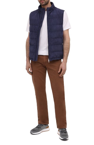 Текстильные кроссовки BRUNELLO CUCINELLI, арт. MZUKIS0250, фото 2