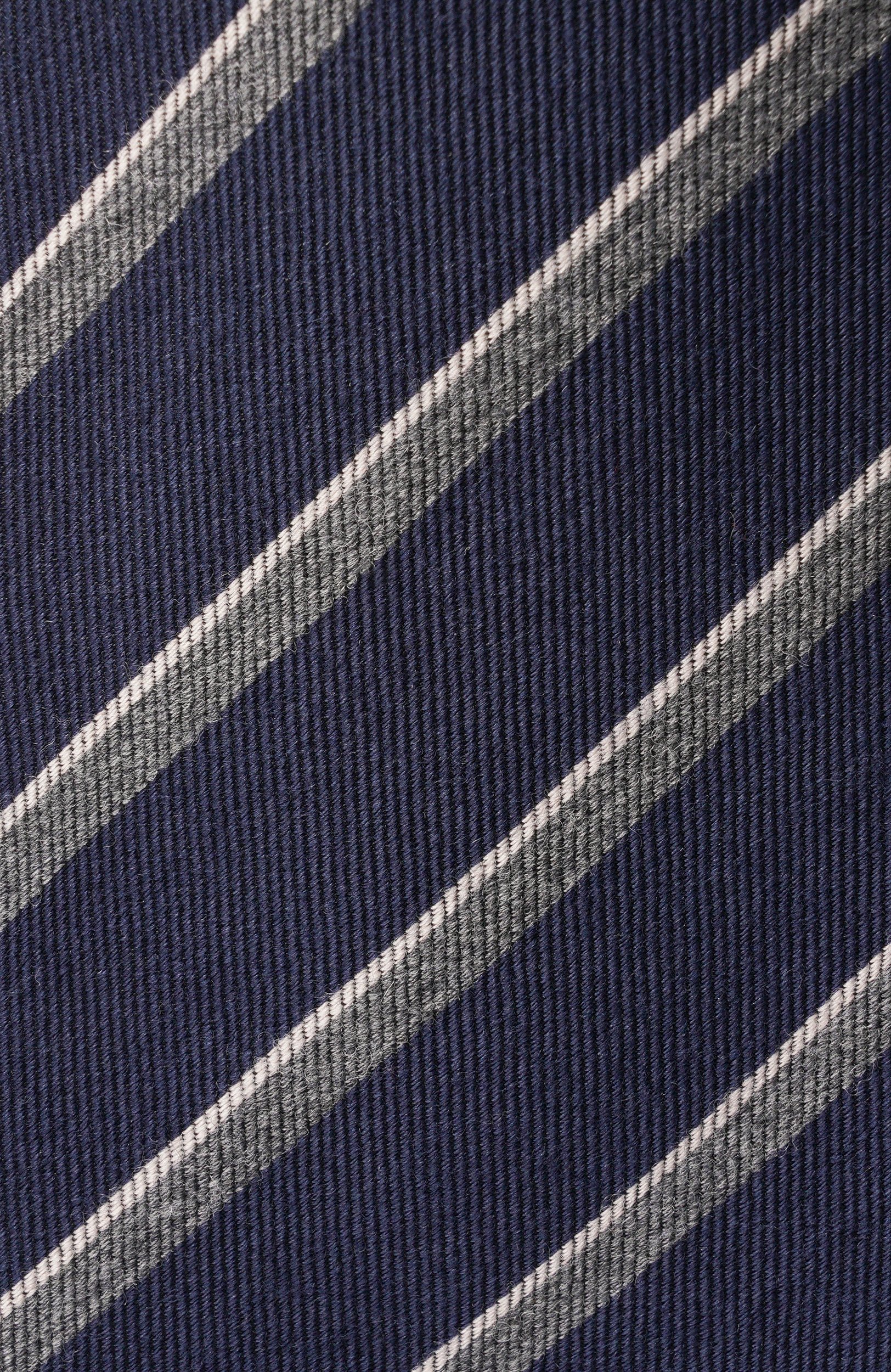 Галстук из шерсти и шелка KITON, арт. UCRVKPC03M28, фото 4
