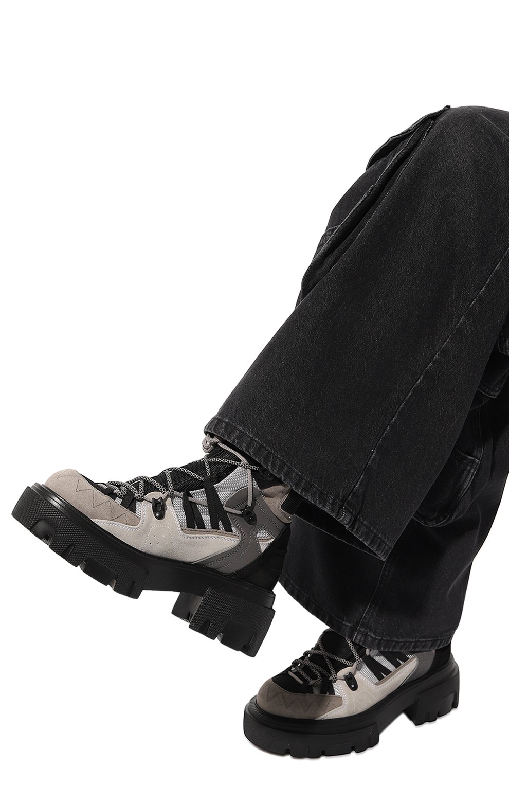 Комбинированные ботинки MSGM, арт. 3541MDS802/507, фото 3