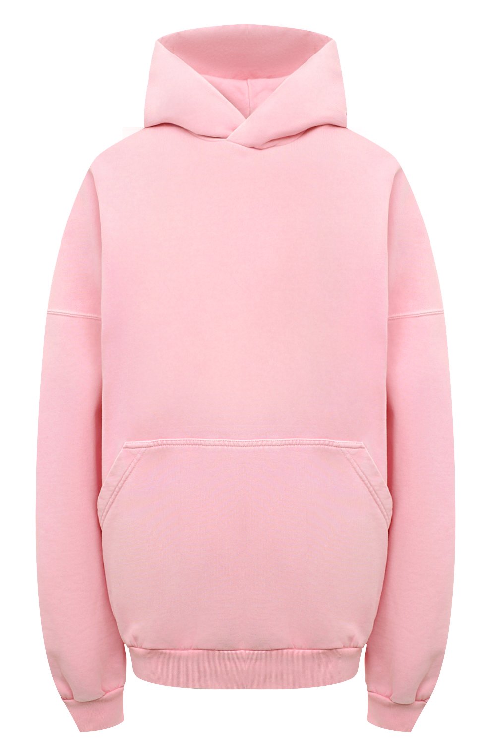 Хлопковое худи BALENCIAGA розового цвета по цене 166000 руб., арт. 739024/T0VU9, фото 1 Хлопковое худи BALENCIAGA, арт. 739024/T0VU9, фото 1