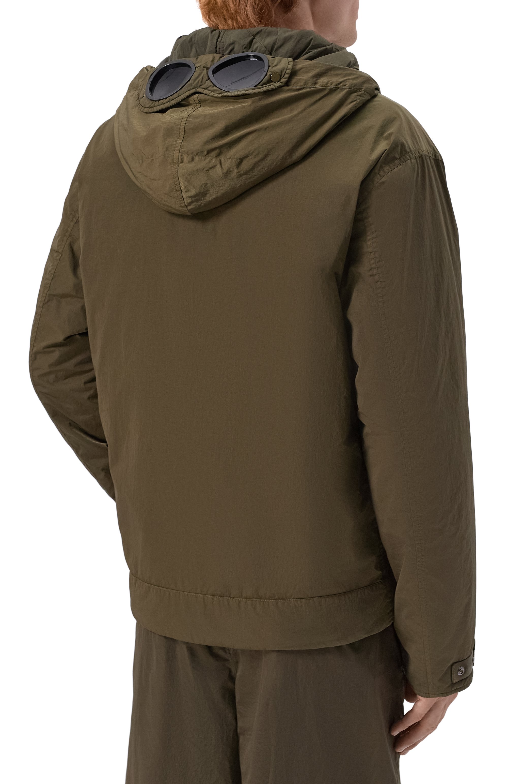 Утепленная куртка C.P. COMPANY хаки цвета по цене 96550 руб., арт. 21CM0W034A/110535G, фото 4 Утепленная куртка C.P. COMPANY, арт. 21CM0W034A/110535G, фото 4
