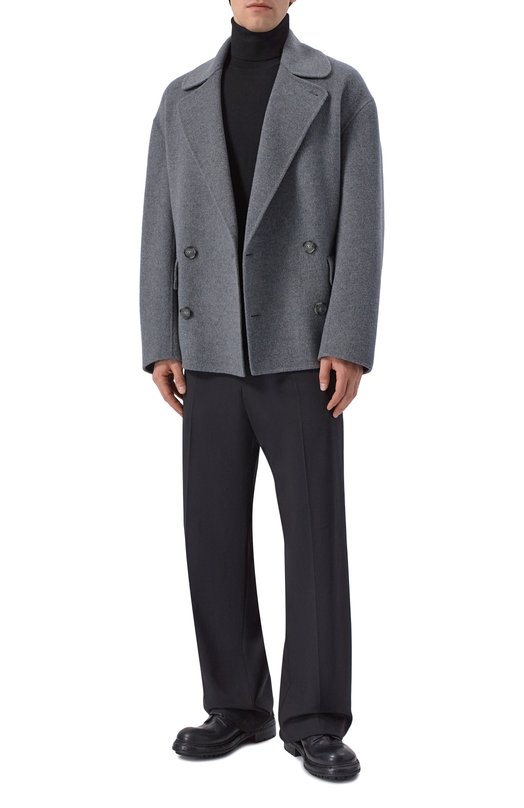 Шерстяное пальто Hevo GALESAN0D/I700 Серый  GALESAN0D/I700 Фото 2