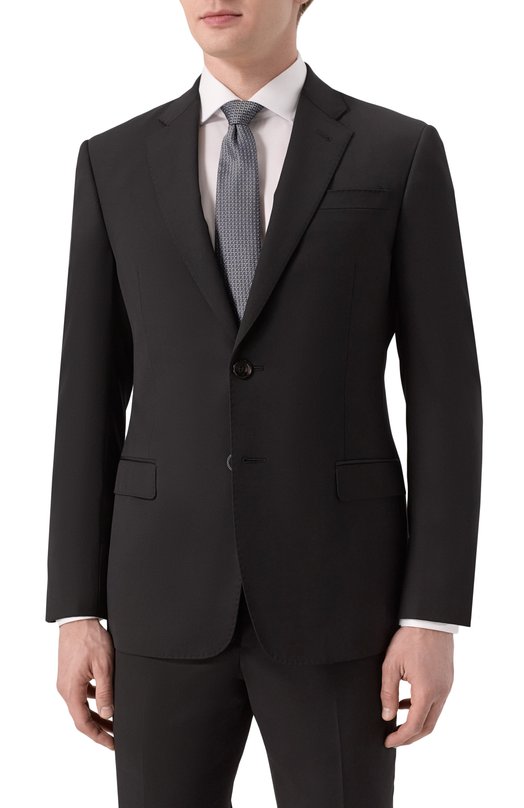 Шерстяной костюм Giorgio Armani GM000007/TE10047 Чёрный  GM000007/TE10047 Фото 3