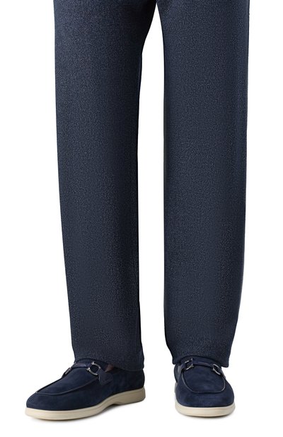 Замшевые лоферы FERRAGAMO, арт. 028298/778818_1, фото 3