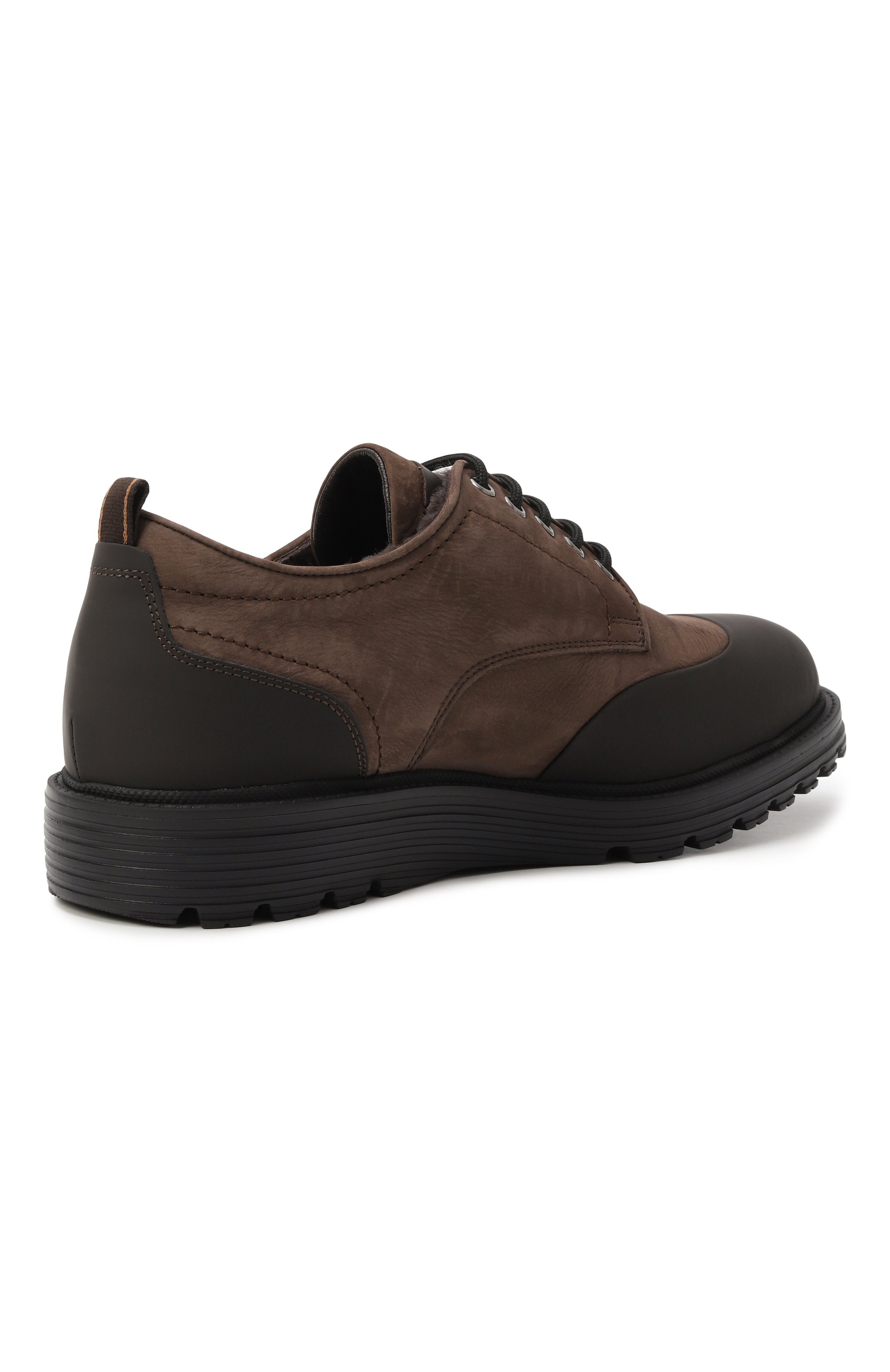 Дерби из нубука CAMERLENGO, арт. 16375/M0RBID0NE M0NT0NE, фото 5