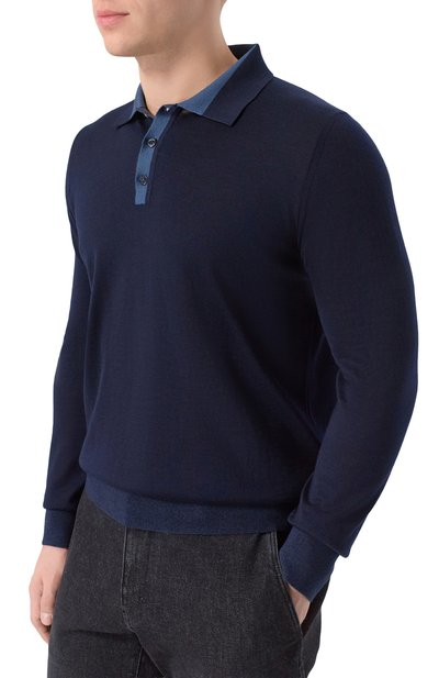 Поло из кашемира и шелка ZILLI, арт. KBP001M0342VMIC03, фото 3