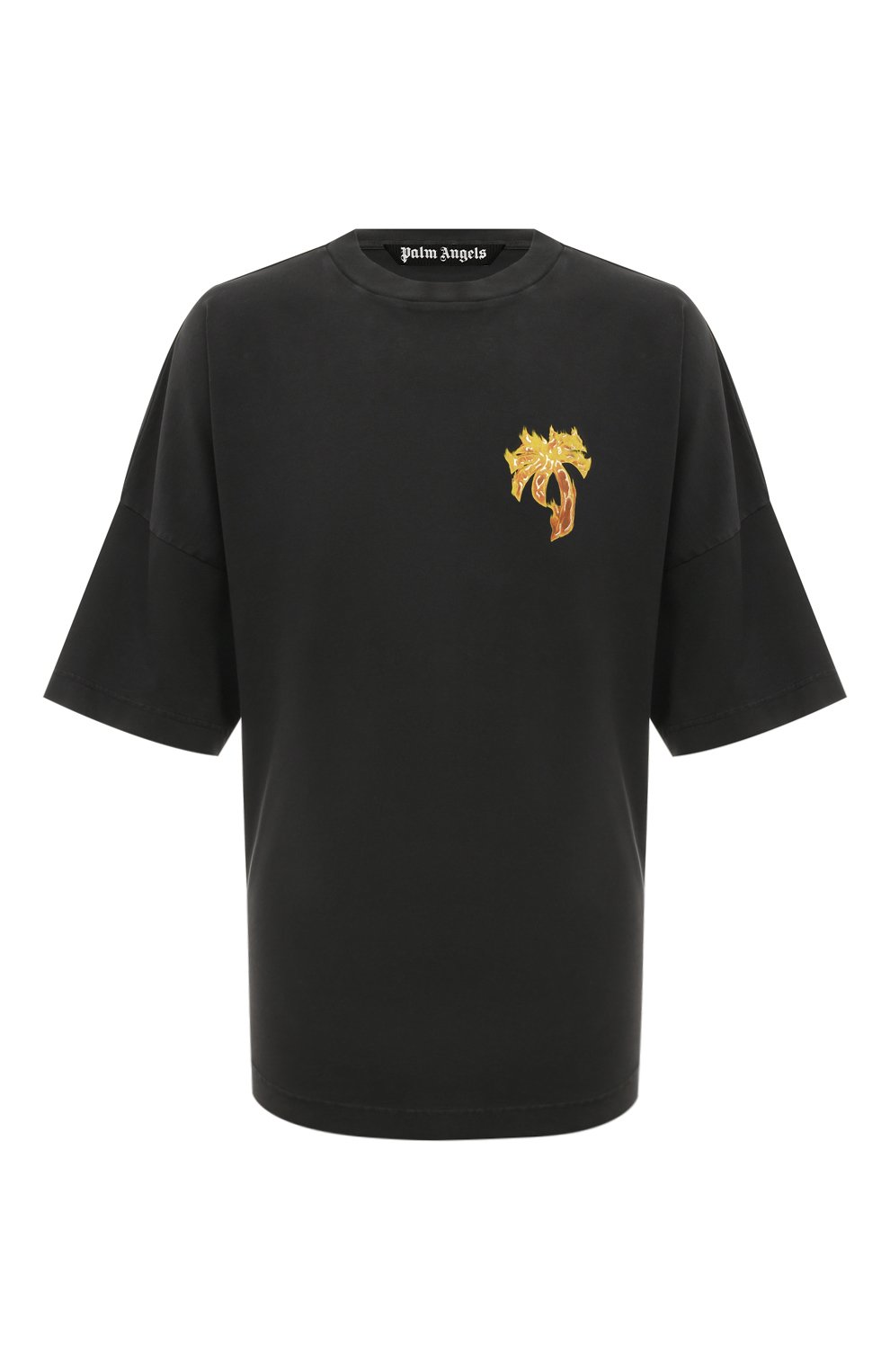 Хлопковая футболка PALM ANGELS, арт. PMAA002F24JER011, фото 1