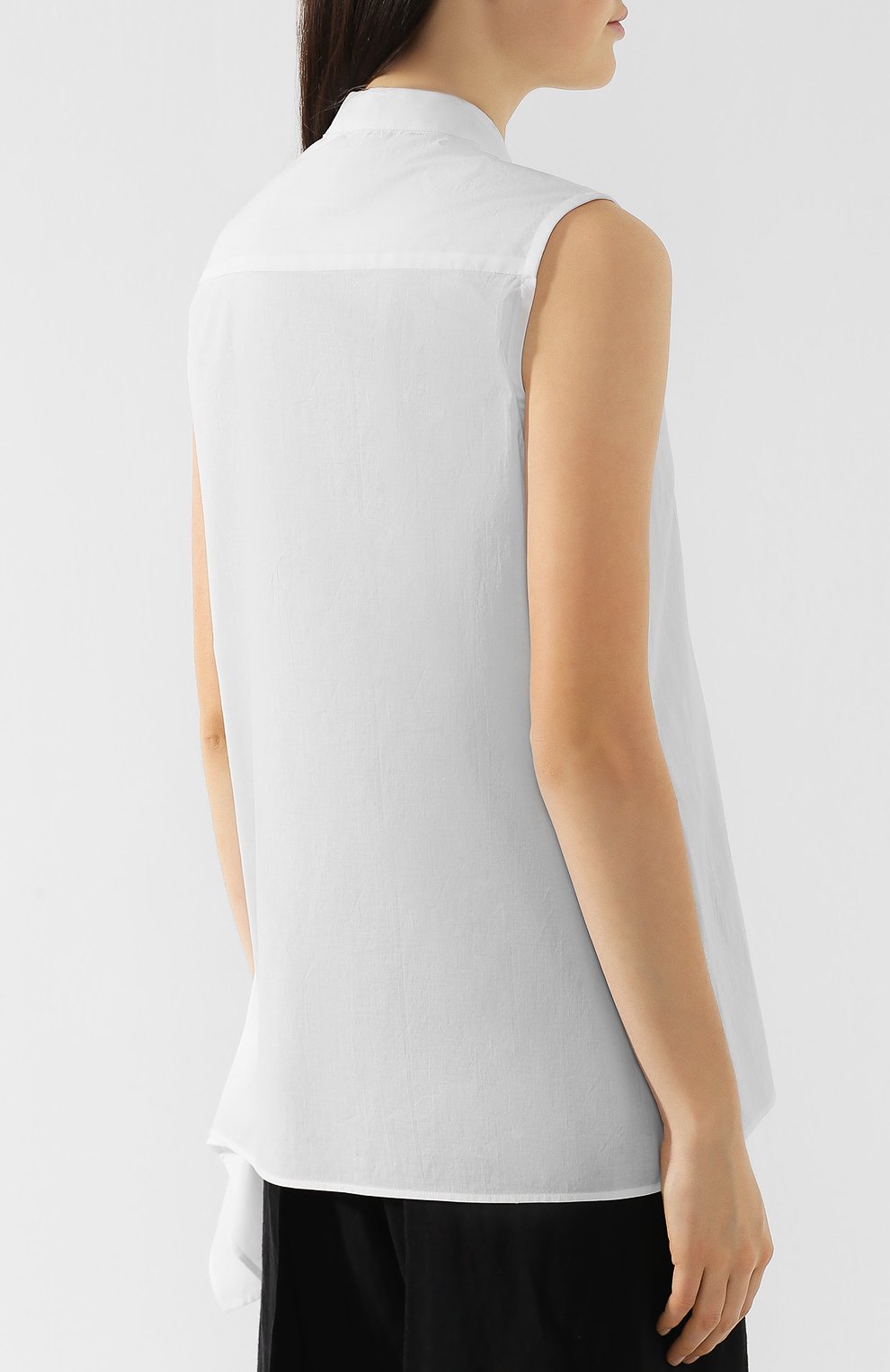 Хлопковый топ YOHJI YAMAMOTO, арт. FZ-B53-003, фото 4