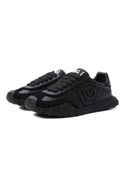 Мужские кожаные кроссовки dg athletic DOLCE & GABBANA, арт. CS2384/A0569