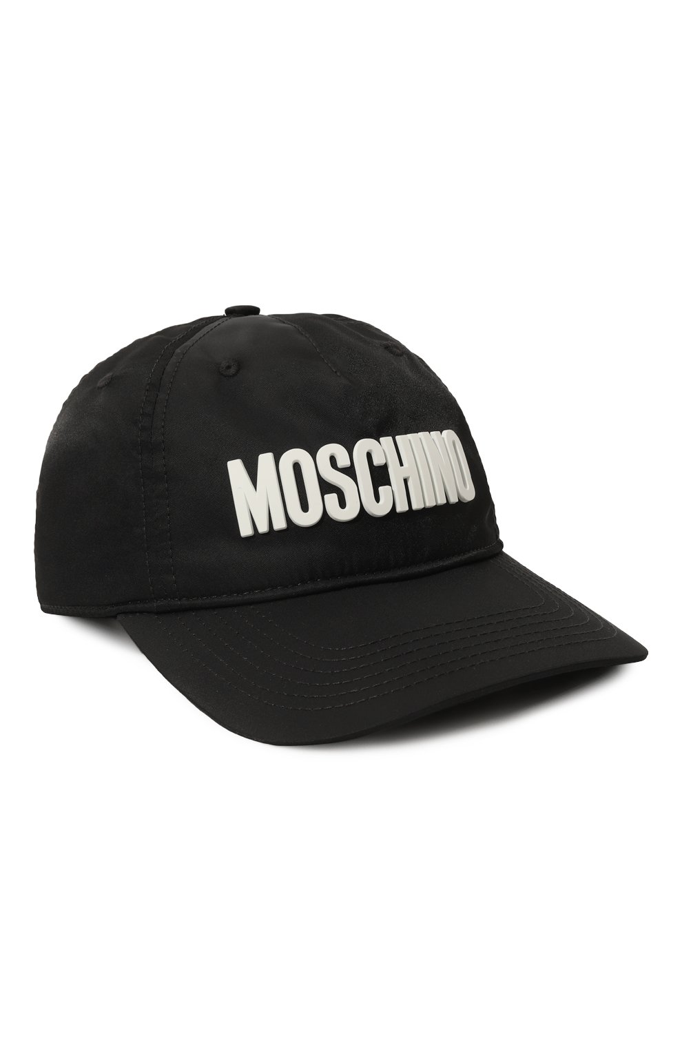 Бейсболка MOSCHINO черного цвета по цене 26450 руб., арт. A9201/8273, фото 1 Бейсболка MOSCHINO, арт. A9201/8273, фото 1