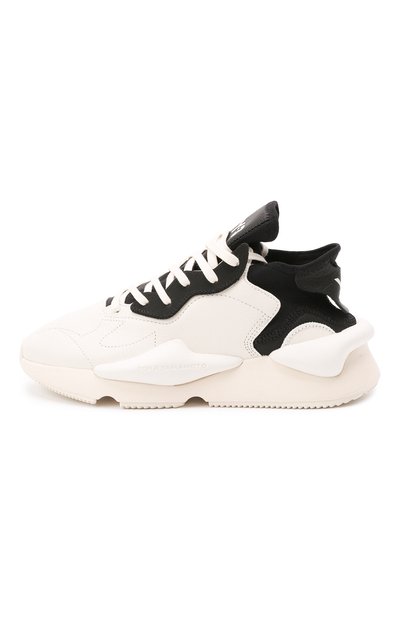 Кожаные кроссовки y-3 kaiwa Y-3 белого цвета по цене 44250 руб., арт. FZ4326/W, фото 3 Кожаные кроссовки y-3 kaiwa Y-3, арт. FZ4326/W, фото 3