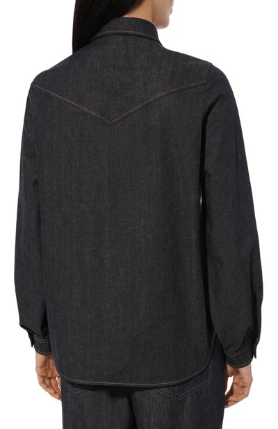 Джинсовая рубашка ELIE SAAB, арт. SH074, фото 4