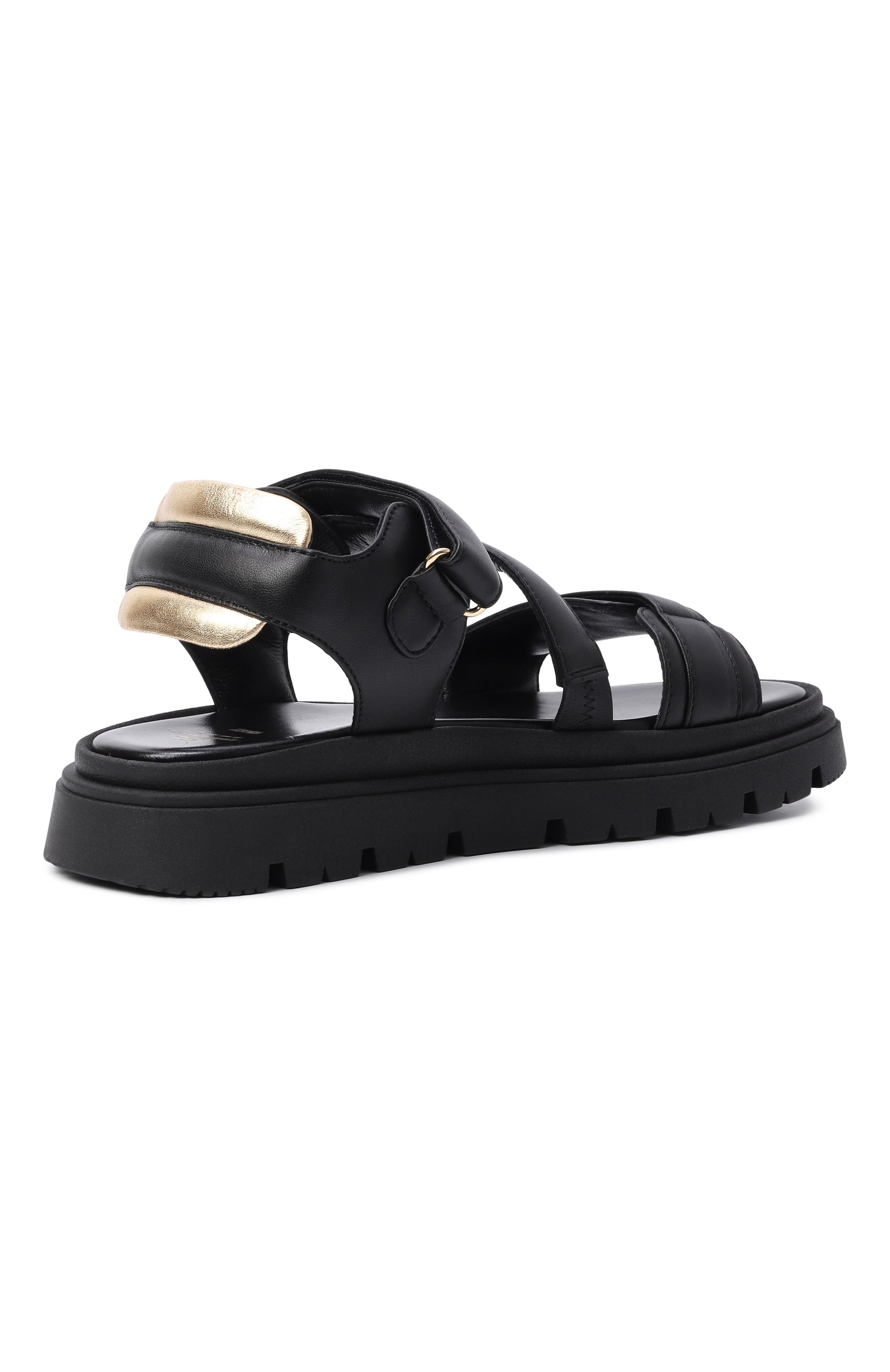 Кожаные сандалии ELISABETTA FRANCHI LA MIA BAMBINA, арт. F4A2-E0586-1733_001, фото 3