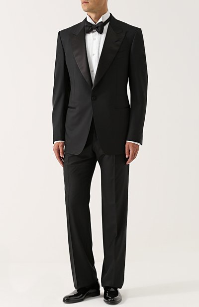 Шерстяной приталенный смокинг TOM FORD, арт. 222R12/21RP4L, фото 1