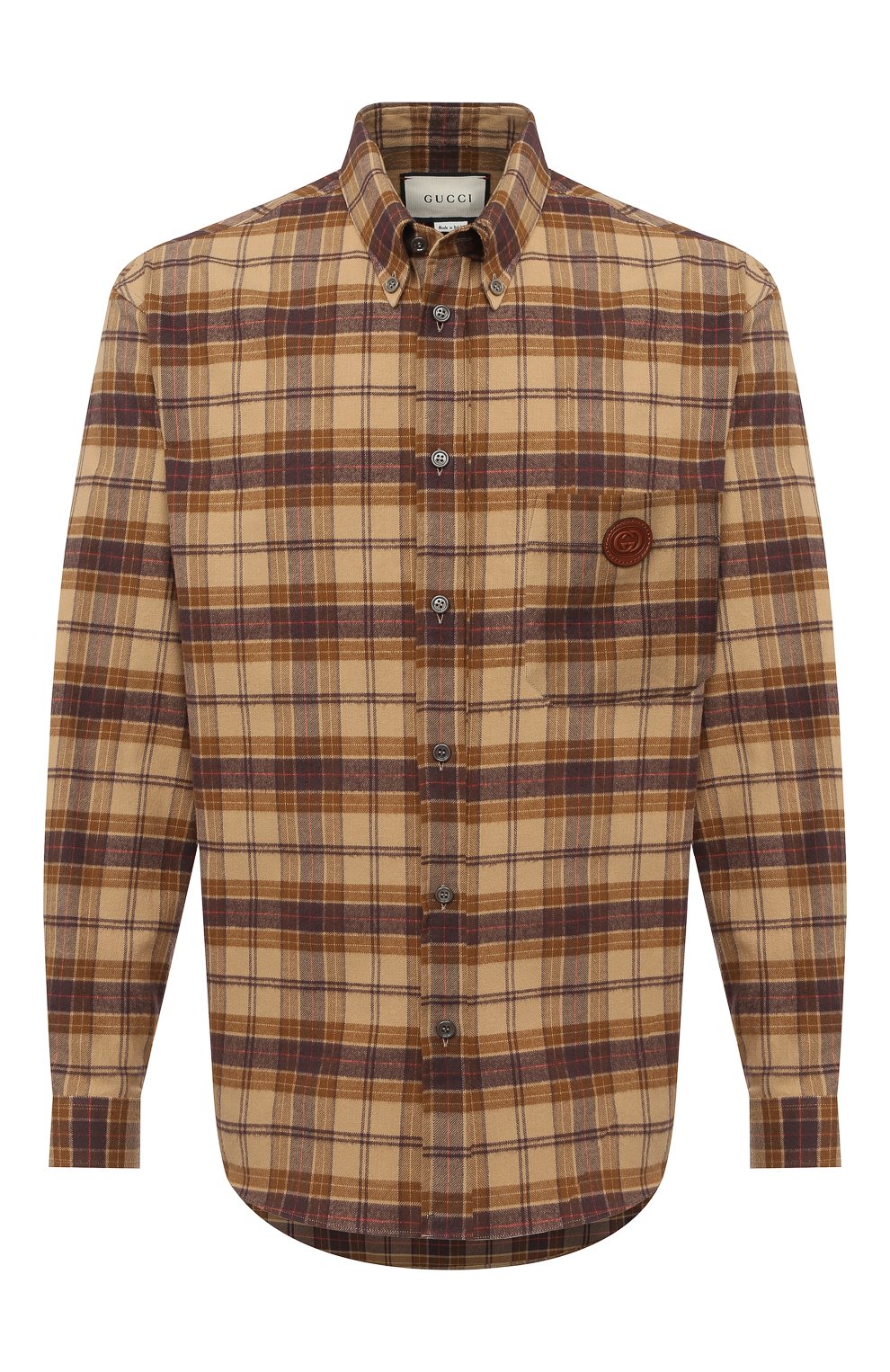 Хлопковая рубашка GUCCI, арт. 629755/Z8AK2, фото 1