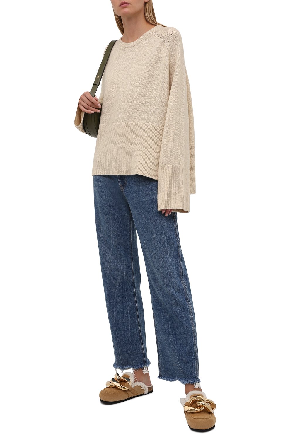 Замшевые сабо chain JW ANDERSON, арт. ANW35004B/14031, фото 2