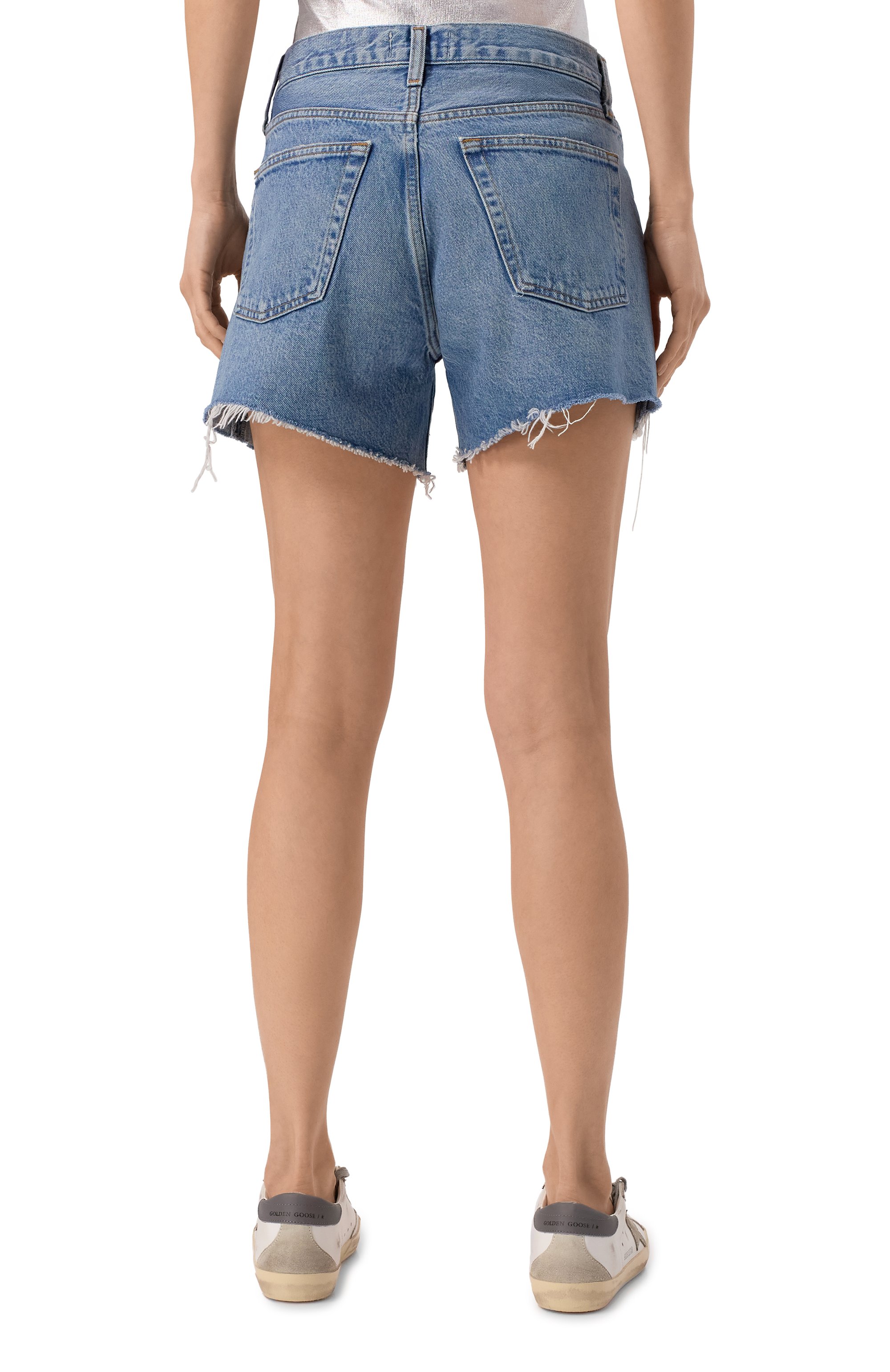 Джинсовые шорты AGOLDE, арт. A90101535, фото 4