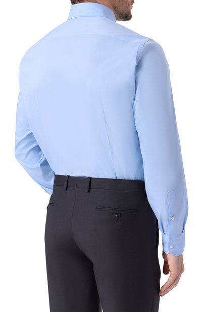 Хлопковая сорочка ZILLI, арт. CLAB03M010813037U/N030, фото 4