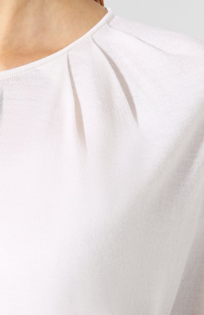 Топ из смеси шерсти и шелка LANVIN, арт. RW-T0659M-MA05-P19, фото 5