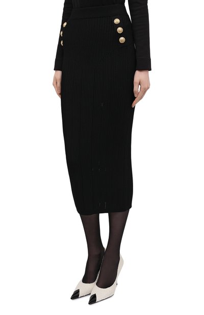 Юбка из вискозы BALMAIN, арт. XF1LD023/KB39, фото 3