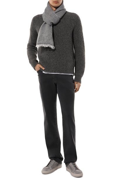 Льняной шарф ZILLI, арт. SCA005M0800001714, фото 3