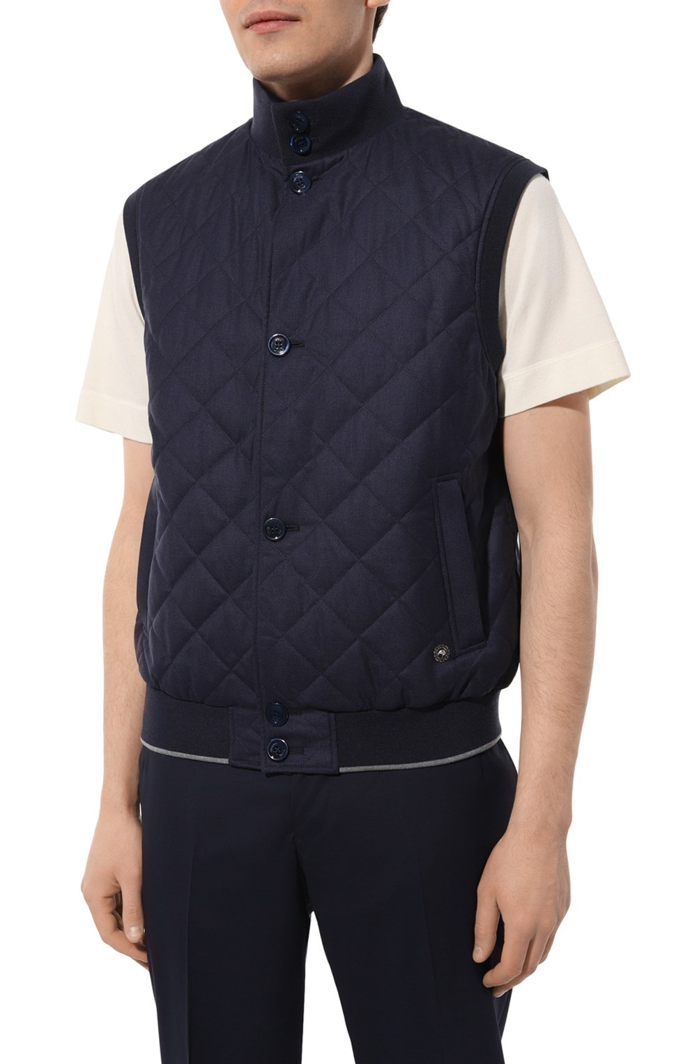 Шерстяной жилет STEFANO RICCI, арт. M7J4100220/S3WK05, фото 3