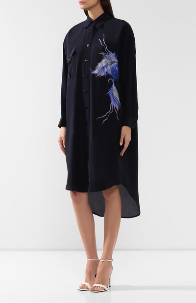 Шелковое платье GIVENCHY, арт. BW20QM125U, фото 3