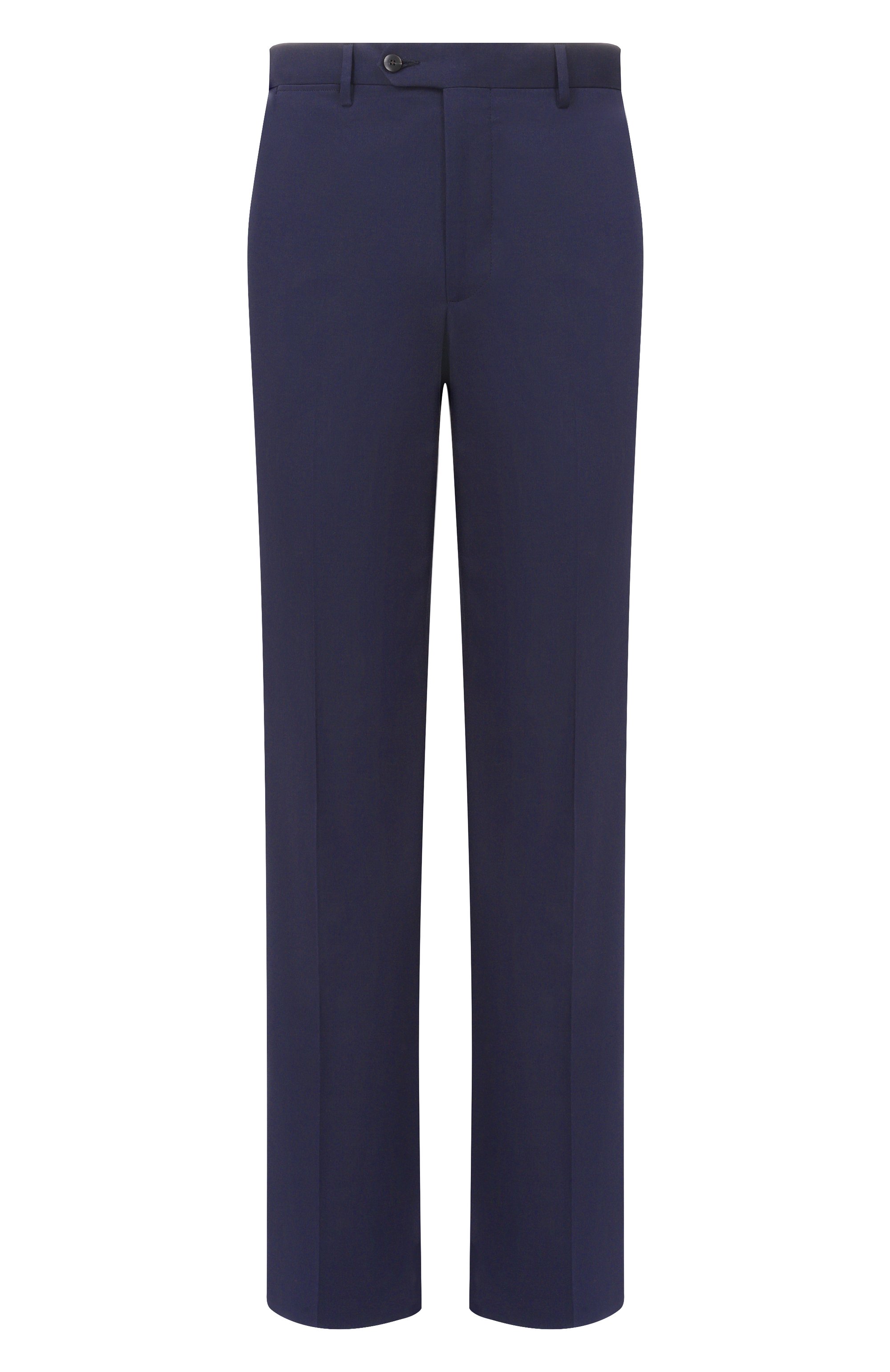 Хлопковые брюки MVST темно-синего цвета по цене 92300 руб., арт. M25.1MM.T411/531, фото 1 Хлопковые брюки MVST, арт. M25.1MM.T411/531, фото 1