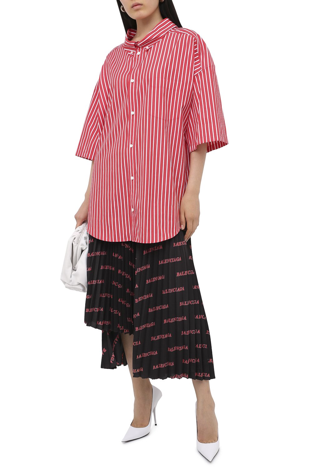 Хлопковая рубашка BALENCIAGA, арт. 622051/TIM22, фото 2