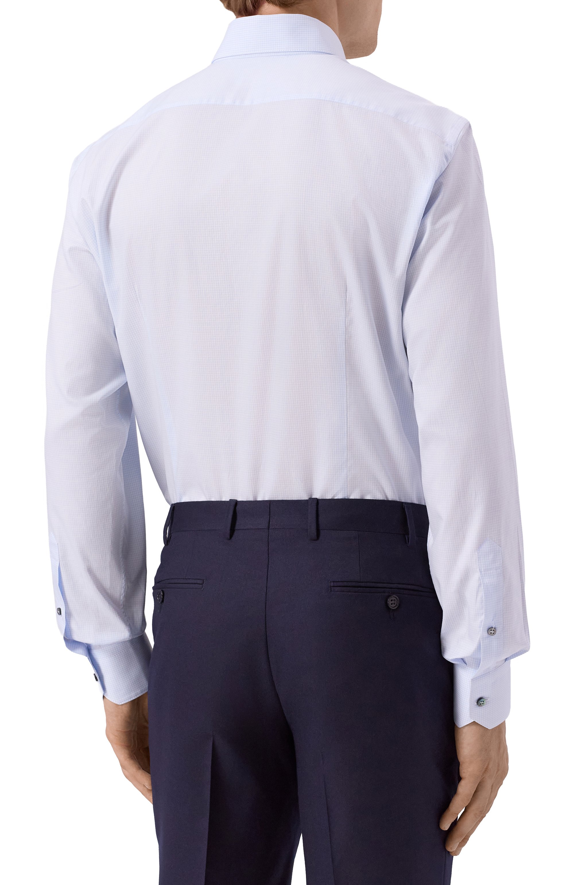 Хлопковая сорочка ZILLI, арт. CLAB01M010005546Q, фото 4