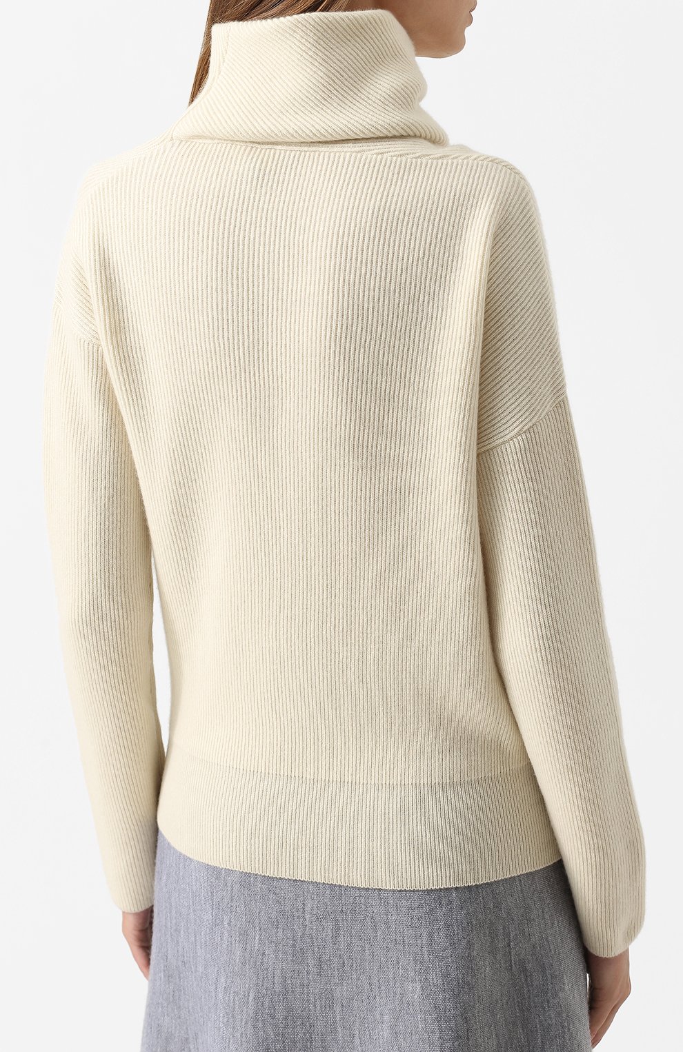 Кашемировый пуловер с высоким воротником LORO PIANA, арт. FAI3311, фото 4