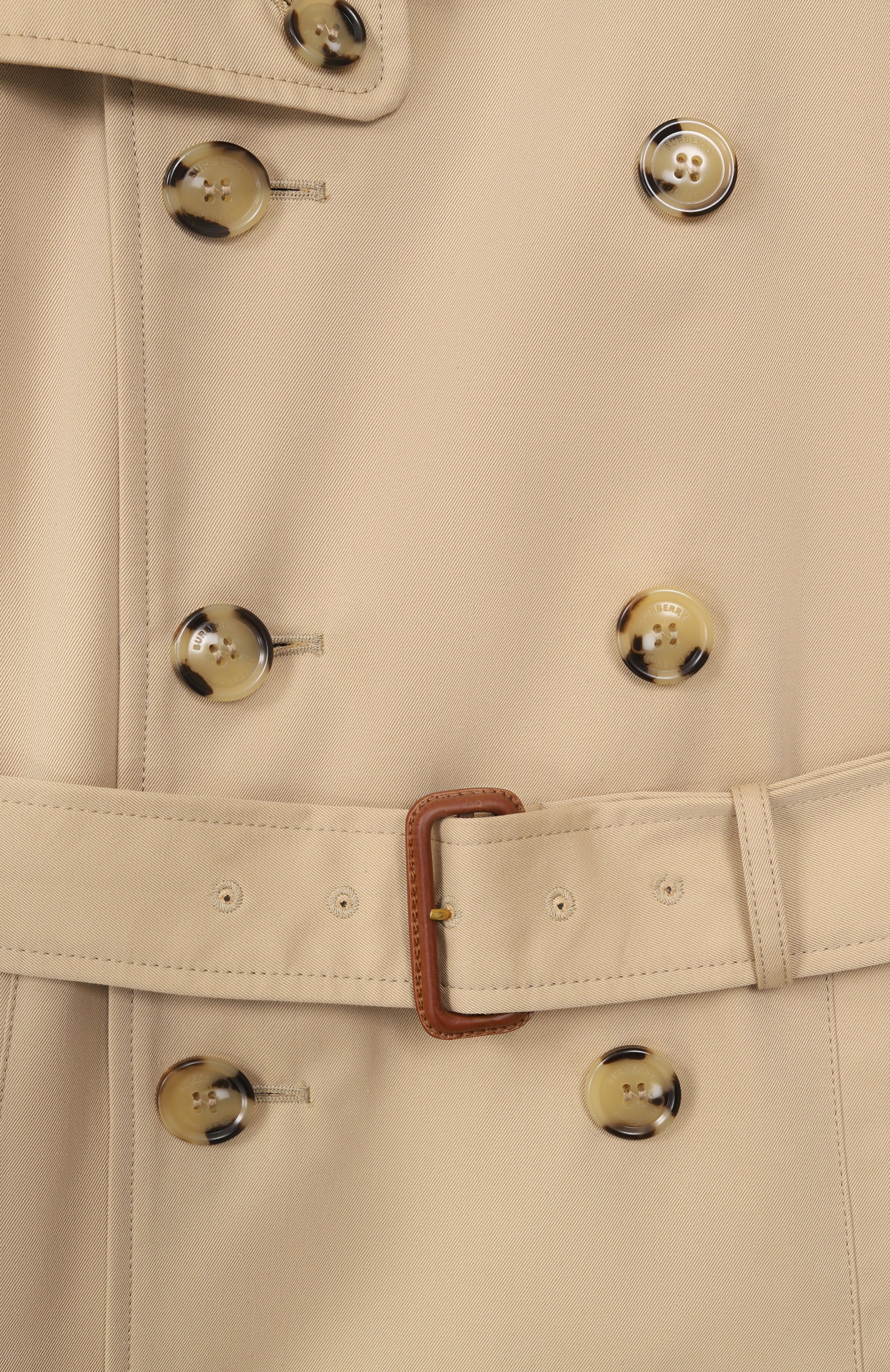 Хлопковый тренч BURBERRY, арт. 8130559, фото 3