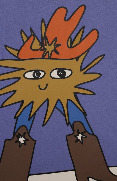 Хлопковая футболка STELLA MCCARTNEY, арт. TV8Q61, фото 3