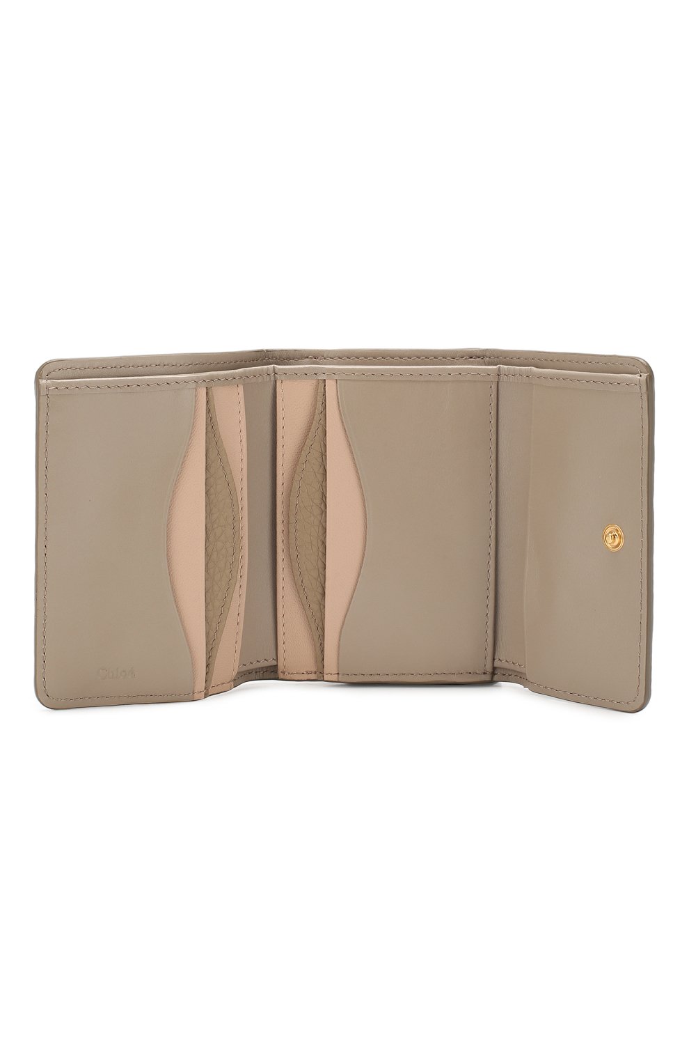 Кожаное портмоне aby CHLOÉ, арт. CHC19WP311B71, фото 3