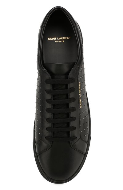 Кожаные кеды SAINT LAURENT, арт. 584826/0ZS5Y, фото 5