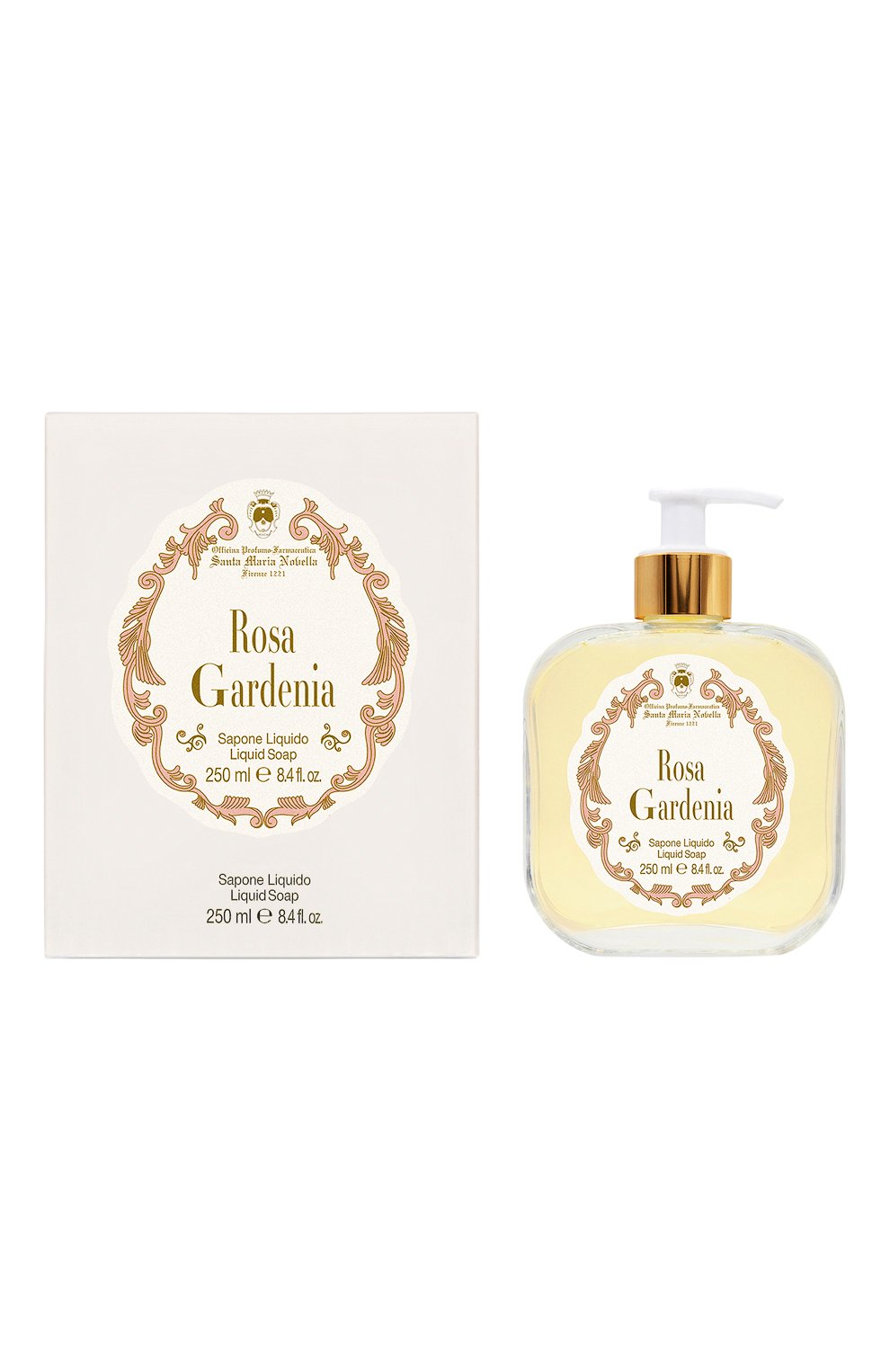 Жидкое мыло для рук rosa gardenia (250ml) SANTA MARIA NOVELLA, арт. SMN3238001, фото 2