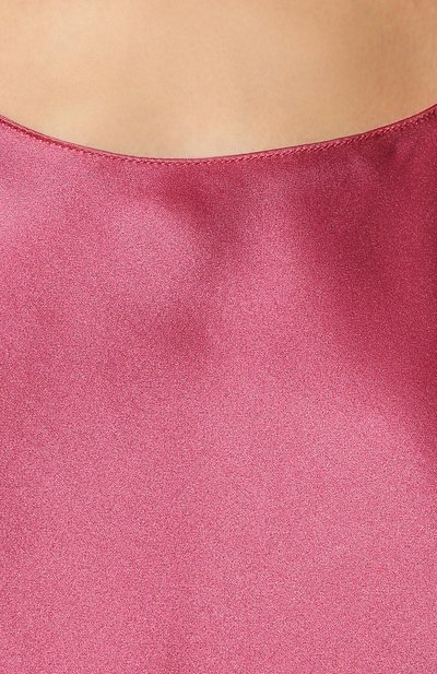 Шелковый топ LUNA DI SETA фуксия цвета по цене 27580 руб., арт. VLST08011, фото 5 Шелковый топ LUNA DI SETA, арт. VLST08011, фото 5