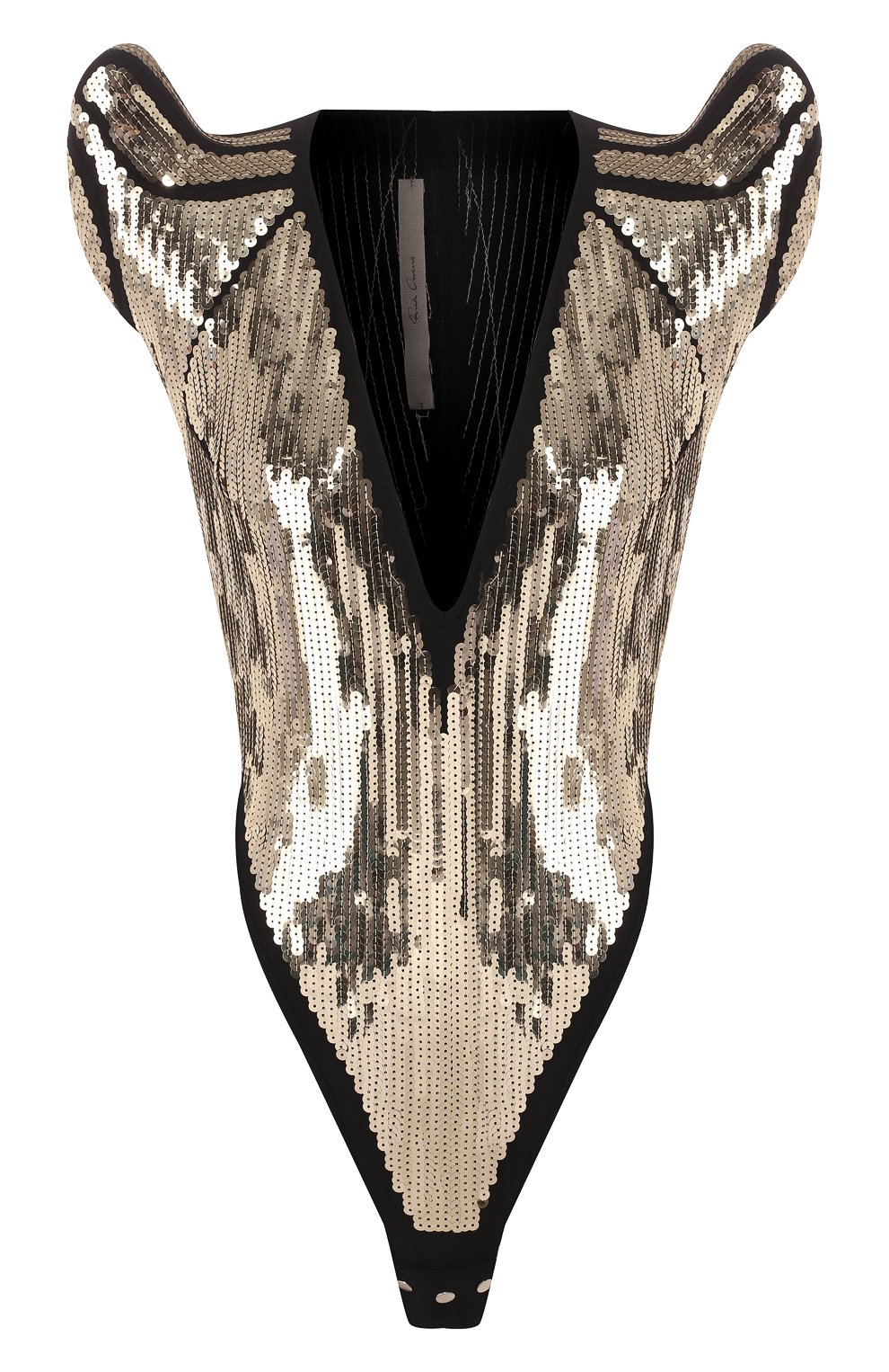 Боди с пайетками RICK OWENS, арт. R020S1152/WEM8, фото 1