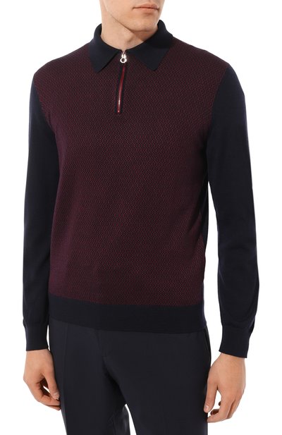 Поло из шерсти и шелка STEFANO RICCI, арт. KE06001AZ1/E23302/ALMIS, фото 3