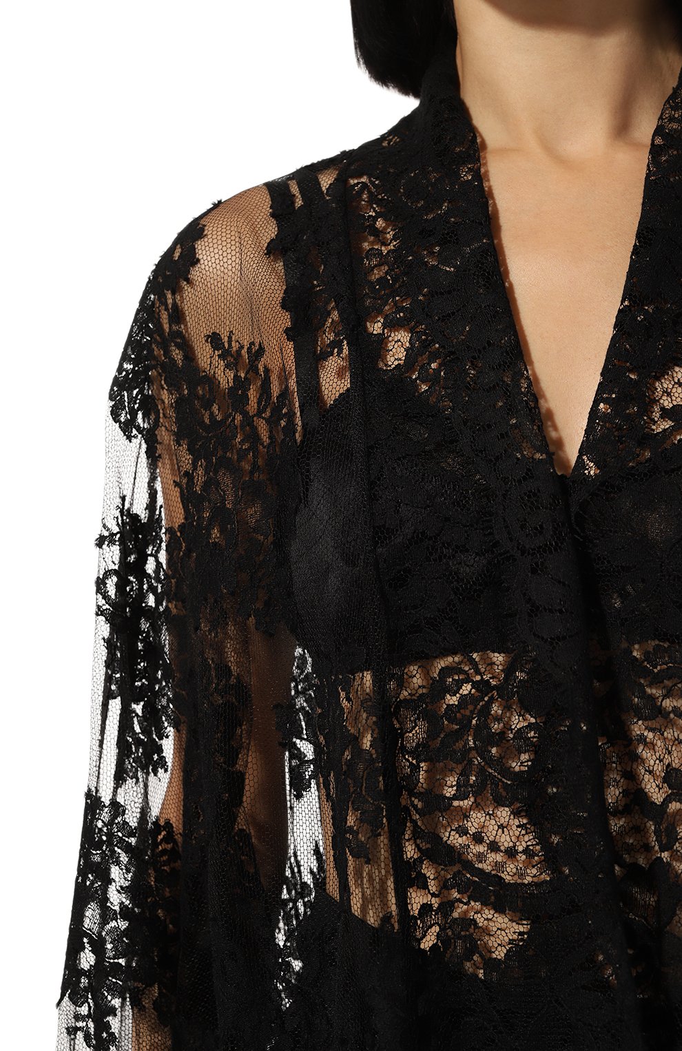 Хлопковая блузка DOLCE & GABBANA, арт. F5P76T/HLMQM, фото 5