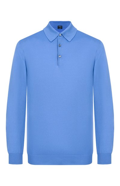 Мужская хлопковое поло KITON, арт. UMKXX35_001