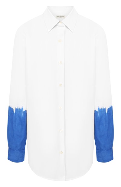 Женская хлопковая рубашка DRIES VAN NOTEN, арт. 191-10756-7221