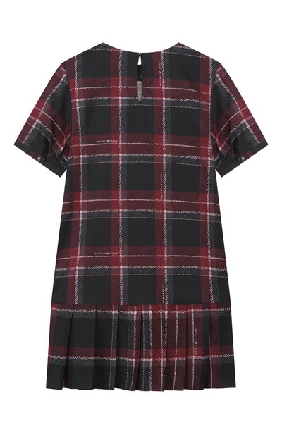 Платье из хлопка и вискозы EMPORIO ARMANI, арт. EG000832/AF26738, фото 2