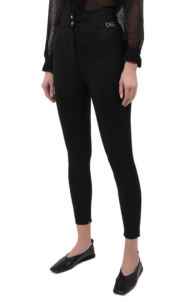 Шерстяные брюки DOLCE & GABBANA, арт. FTBU0T/FUBE7, фото 3