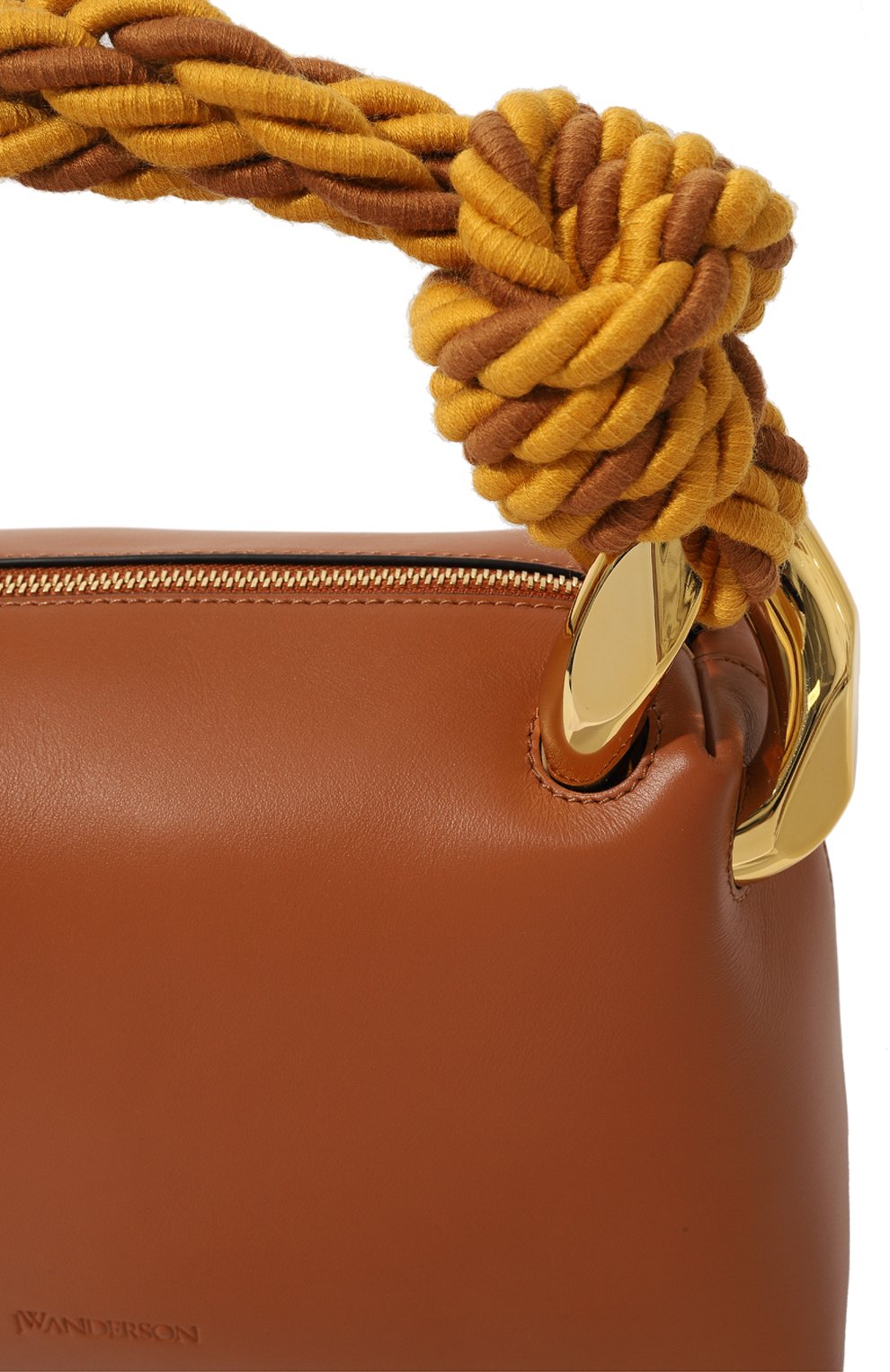 Сумка jwa corner JW ANDERSON светло-коричневого цвета по цене 99000 руб., арт. HB0670 LA0232, фото 3 Сумка jwa corner JW ANDERSON, арт. HB0670 LA0232, фото 3