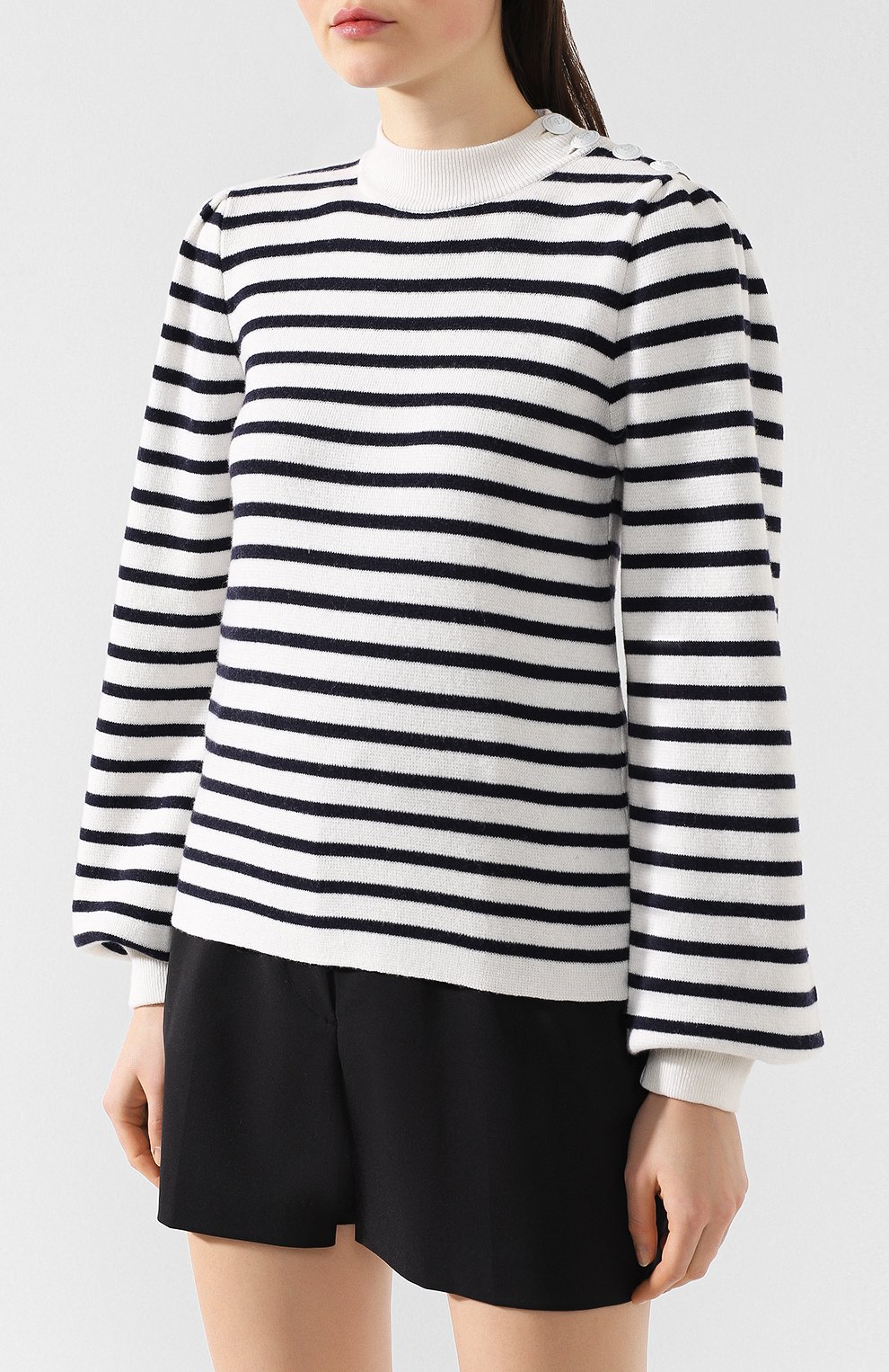 Пуловер из смеси шерсти и вискозы GANNI, арт. K1140, фото 3