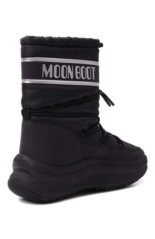 Комбинированные сапоги Moon247 Moon Boot 80D2490010 Чёрный  80D2490010 Фото 5
