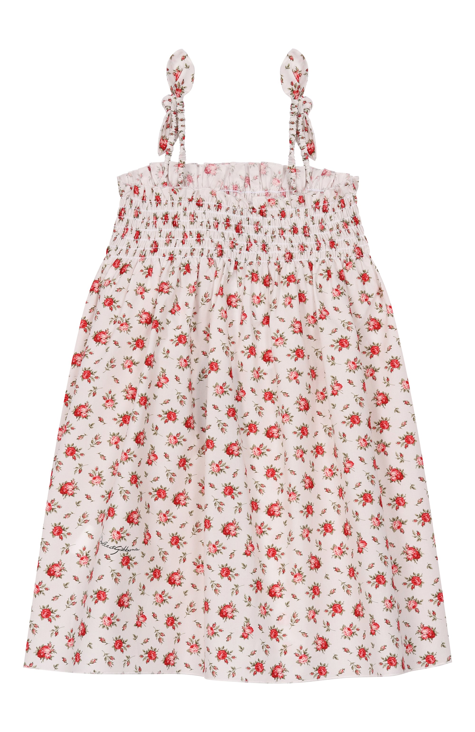 Хлопковый сарафан DOLCE & GABBANA, арт. L54DE0/HS5UB_001, фото 2